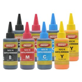 Ekoset Canon Pixma G2411 4 Renk 100 ml Mürekkep