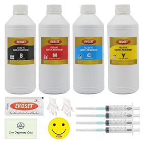 Ekoset Canon Pixma G2411 4 Renk 100 ml Mürekkep