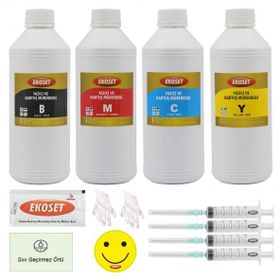 Ekoset Canon Pixma G2411 4 Renk 100 ml Mürekkep