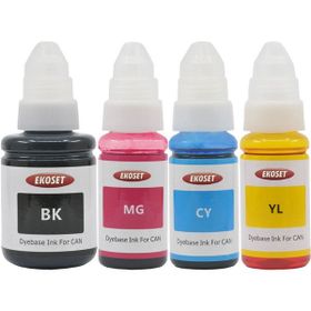 Ekoset Canon Pixma G3400 G3410 G3411 G3415 4 Renk Mürekkep