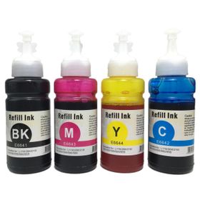 Ekoset Epson L382-L386-L486 Uyumlu 4 Renk Mürekkep