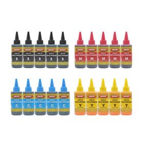 Ekoset Hp Tanklı Yazıcılar Uyumlu 4 Renk 4x500 ml Mürekkep