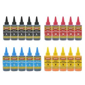 Ekoset Hp Tanklı Yazıcılar Uyumlu 4 Renk 4x500 ml Mürekkep
