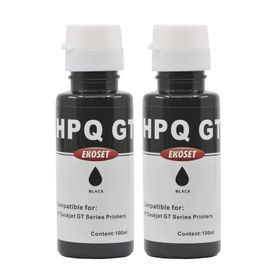 Ekoset Hp Tanklı Yazıcılar Uyumlu Siyah 2x100 ml Mürekkep