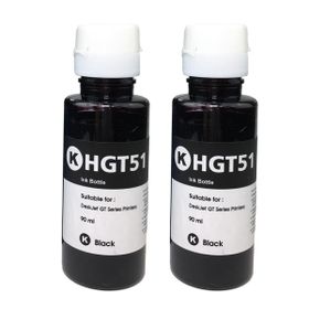 Ekoset Hp Tanklı Yazıcılar Uyumlu Siyah 2x90 ml Mürekkep