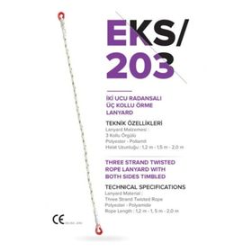 Eks EKS-203 Örme Lanyard