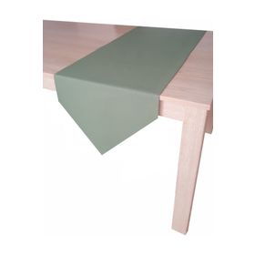 Ekselans Home 50 x 170 cm Koyu Yeşil Nefti Yeşil Duck Kumaş Leke Tutmaz Runner