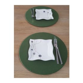 Ekselans Home 50 x 170 cm Koyu Yeşil Nefti Yeşil Duck Kumaş Leke Tutmaz Runner