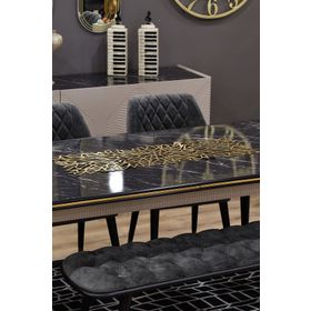 Ekselans Home Beyaz Duck Kumaş Leke Tutmaz Runner 50x 170