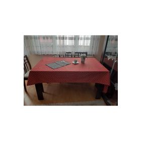 Ekselans Home Bordo Duck Kumaş Leke Tutmaz Runne 50X170
