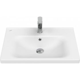 Eksen 65 cm Beyaz Etajerli Lavabo