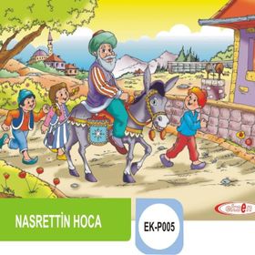 Eksen Nasrettin Hoca 35 Parça Ahşap Puzzle
