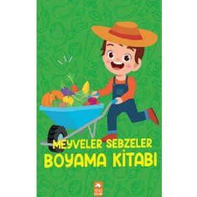 Eksik Parça Yayınları Meyveler Sebzeler Boyama Kitabı
