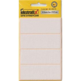 Ekstrafix 27x75 mm 10 Sayfa Ofis Etiketi