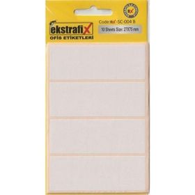 Ekstrafix 27x75 mm 10 Sayfa Ofis Etiketi