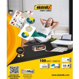 Ekstrafix DL-005 80x120 mm Dekoratif Etiket