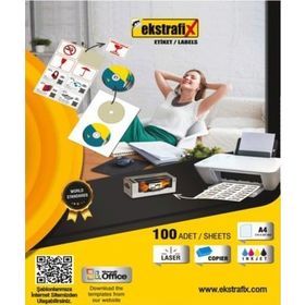 Ekstrafix DL-010 80x120 mm Dekoratif Etiket