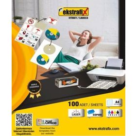 Ekstrafix DL-013 80x120 mm Dekoratif Etiket