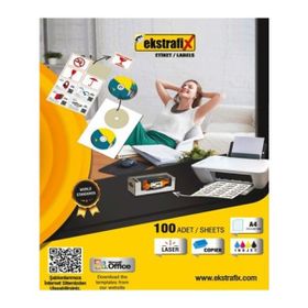 Ekstrafix DL-014 80x120 mm Dekoratif Etiket