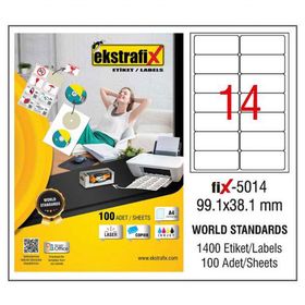 Ekstrafix Fix-5014 Lazer Etiket