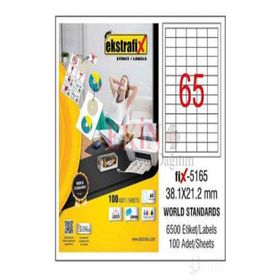 Ekstrafix Fix-5165 Lazer Etiket