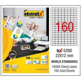 Ekstrafix Fix-5280 Lazer Etiket