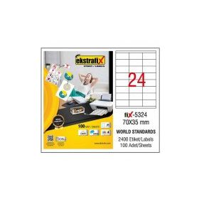 Ekstrafix Fix-5324 Lazer Etiket