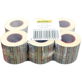 Ekstrafix Q FİX-5700 Beyaz 12x21 Fiyat Etiketi