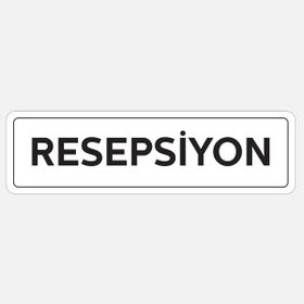 Ekstrafix YUL-218 7x24.5 cm Resepsiyon