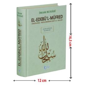 El-Edebü’l-Müfred Küçük Boy-Arapça Metinli - Salahüddin ibn’i Mübarek el-Buhari