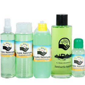 El Ruha 70° 500 ml Özel Cam Şişe Fındık Kolonyası