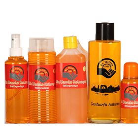 El Ruha Cam 500 ml Baskılı Özel Şişe Altın Damla Kolonyası