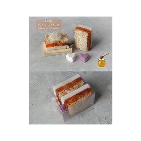 El Yapımı Eşek Sütlü&Ballı Kabak Lifli Sabun