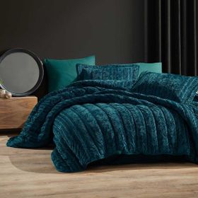 Elart Comfort 6 Parça 230x220 cm Velvet Zümrüt Yeşili Yeni Nesil Uyku Seti