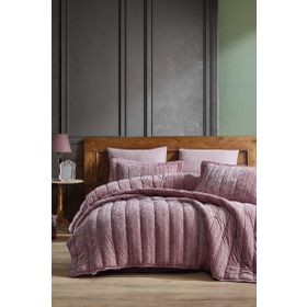 Elart Comfort Velvet 6 Parça Gülkurusu 230x220 cm Uyku Seti
