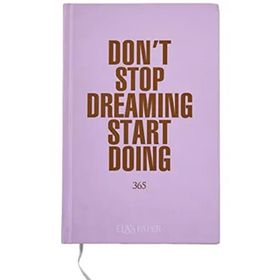 Ela's Paper Don't Stop Dreaming Start Doing 365 Gün Planlama Defteri