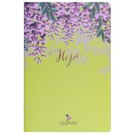 Ela's Paper Mor Salkım Hoper Defter