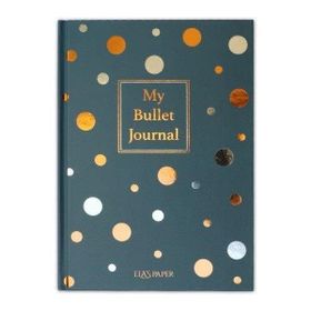 Ela's Paper My Bullet Journal Confetti Mavi Defter