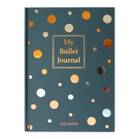 Ela's Paper My Bullet Journal Confetti Mavi Defter