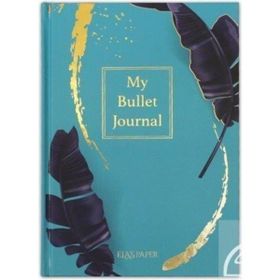 Ela's Paper My Bullet Journal Tropikal Mavi Defter