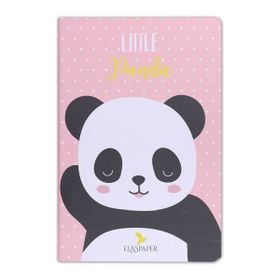 Ela's Paper Panda Little Pembe Defter