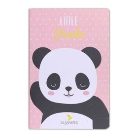 Ela's Paper Panda Little Pembe Defter