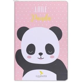 Ela's Paper Panda Little Pembe Defter