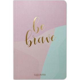 Ela's Paper Pastel Be Brave Defter