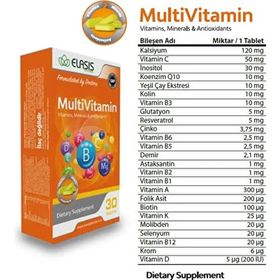Elasis Multivitamin Antioxidan 30 Tablet
