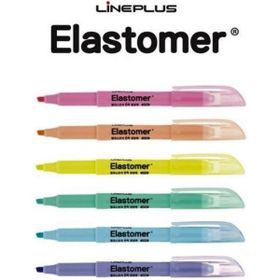 Elastomer 6'lı Paket Pastel Renkler Fosforlu Kalem