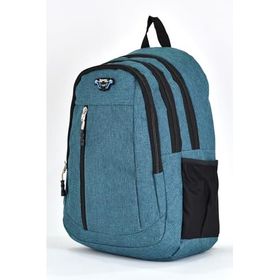 Elatae 5057 Mavi Unisex Ortopedik Çok Gözlü Günlük Seyahat Okul Sırt Çantası