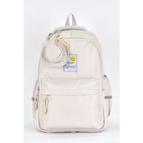 Elatae 51671 Bej Unisex Ortopedik Çok Gözlü Günlük Seyahat Okul Sırt Çantası