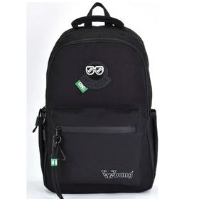 Elatae 51696 Siyah Ortopedik Çok Gözlü Unisex Okul Sırt Çantası