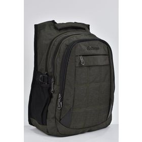 Elatae Haki 2227 Unisex Ortopedik Çok Gözlü Günlük Seyahat Okul Sırt Çantası